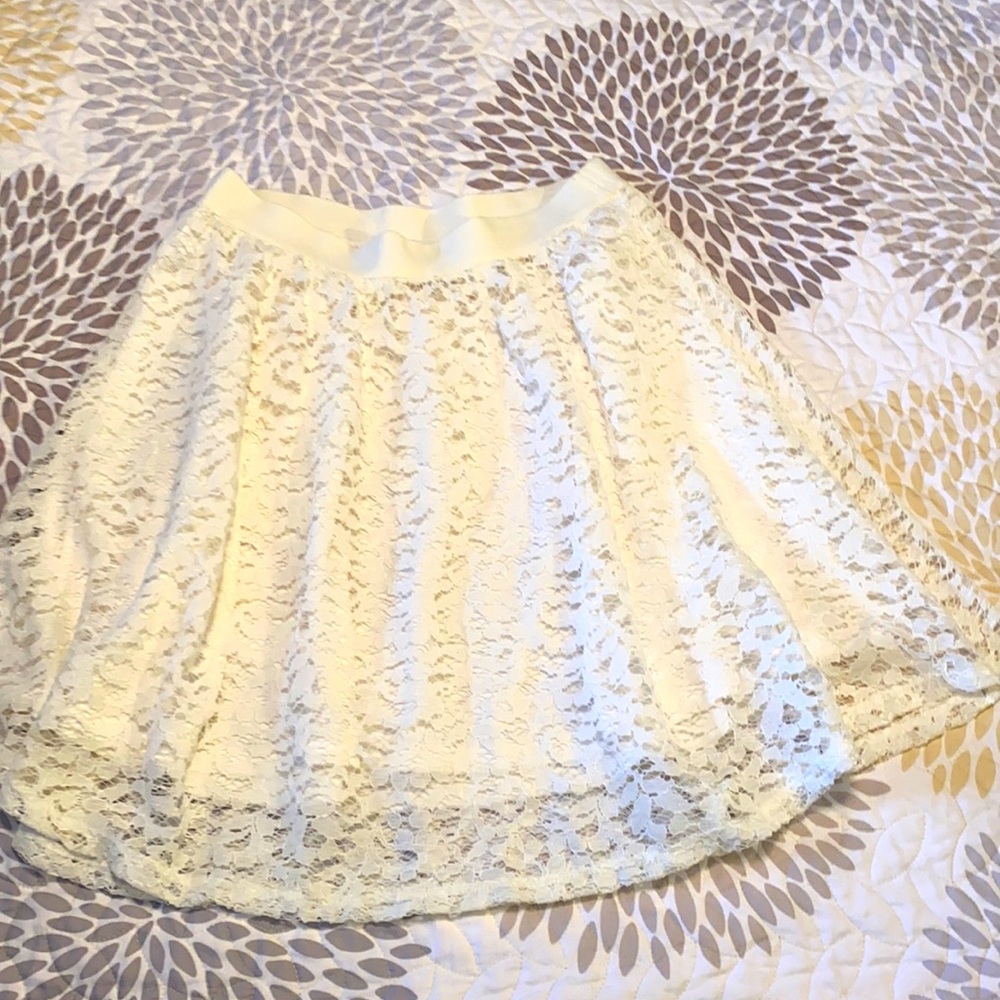 Lauren Conrad Lace Skirt